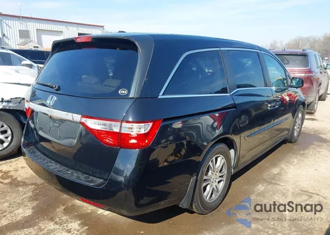 2013 Honda Odyssey Ex-L z USA, uszkodzony, nr VIN 5FNRL5H6XDB038069
